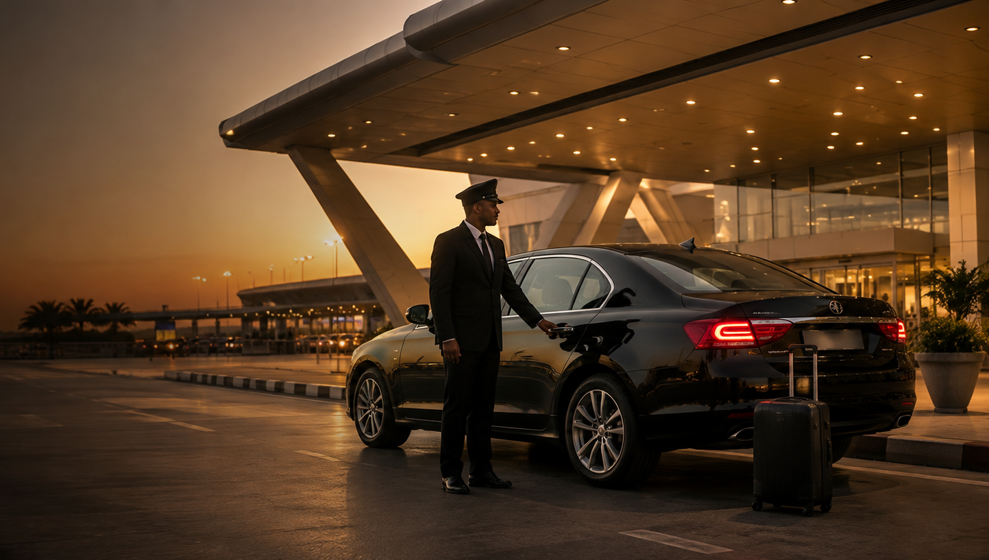 Luxury arrival experience in Delhi with private chauffeur