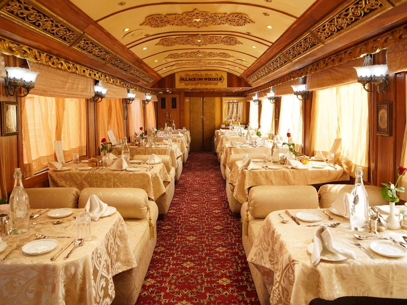 Luxury train journey Rajasthan India