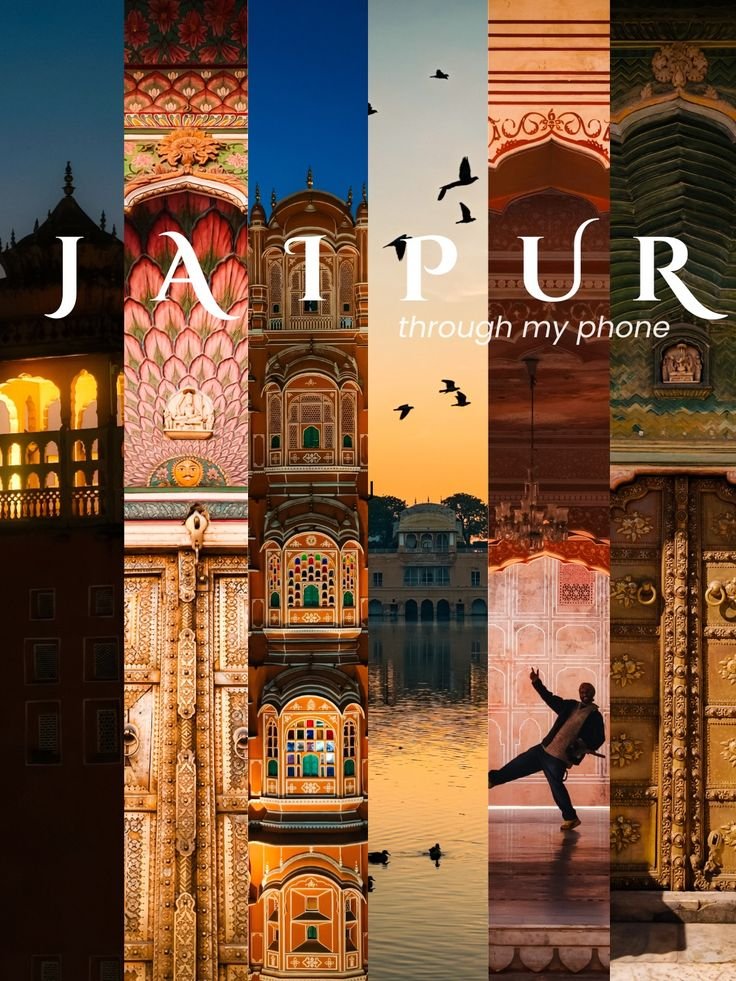 Royal Jaipur architecture representing Rajasthan