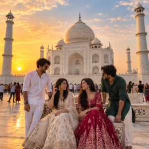 Taj Mahal during a private photography tour in Agra